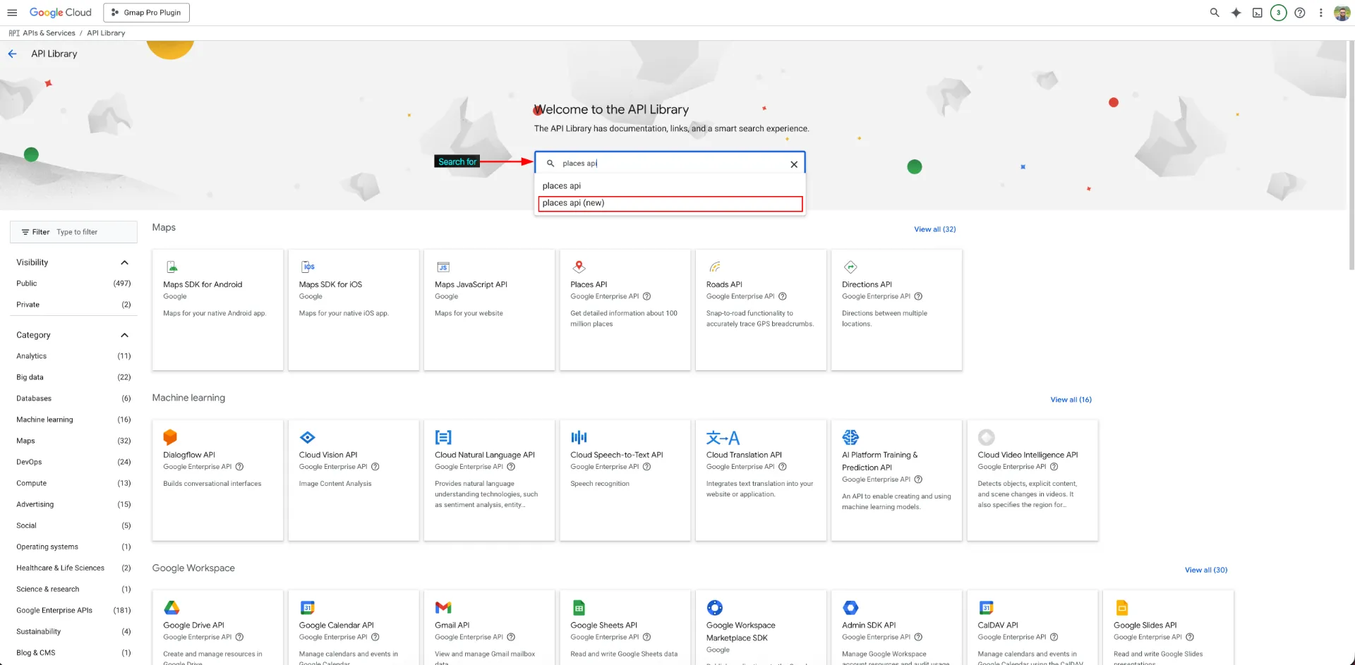 places api